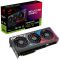 ASUS Video Card NVidia ROG Strix GeForce RTX 4070 Ti SUPER OC Edition 16GB GDDR6X VGA buffed-up design with chart-topping thermal performance, PCIe 4.0, 2xHDMI 2.1a, 3xDisplayPort 1.4a