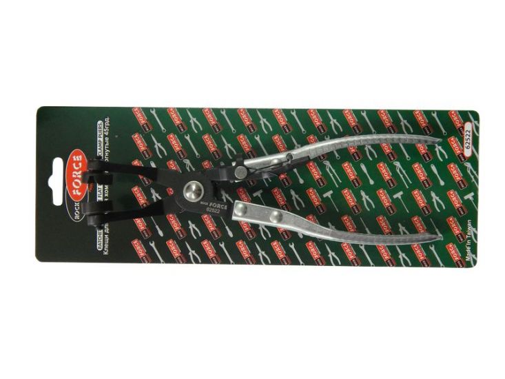 Клещи для снятия хомутов систем охлаждения изогнутые 45грд. ROCKFORCE RF-62522 2591