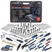 Набор инструментов 122 пр. 1/4'',1/2''(6гр.)(4-32мм) Forsage F-38901 51380