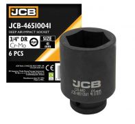 Головка ударная глубокая 3/4", 41мм (6гр.) 59555 JCB-46510041