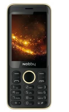 Мобильный телефон Nobby 321 черно-золотой