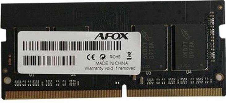 Оперативная память AFOX DDR4 2666 8GB SO-DIMM