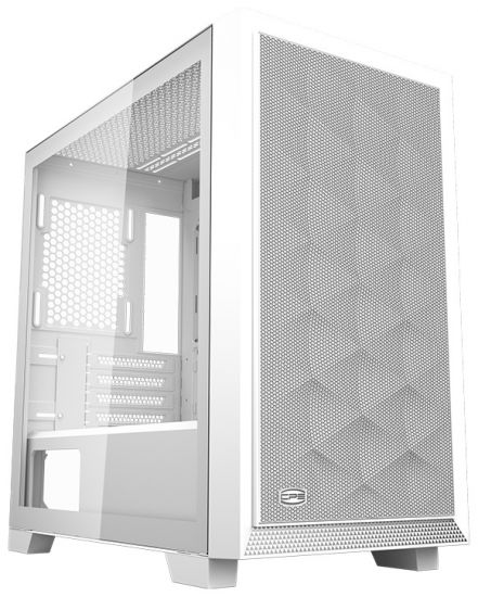 Корпус PCCooler C3D310 WH mATX/ITX 2x3.5", 2x2.5", USB3.0, 2xUSB2.0, White