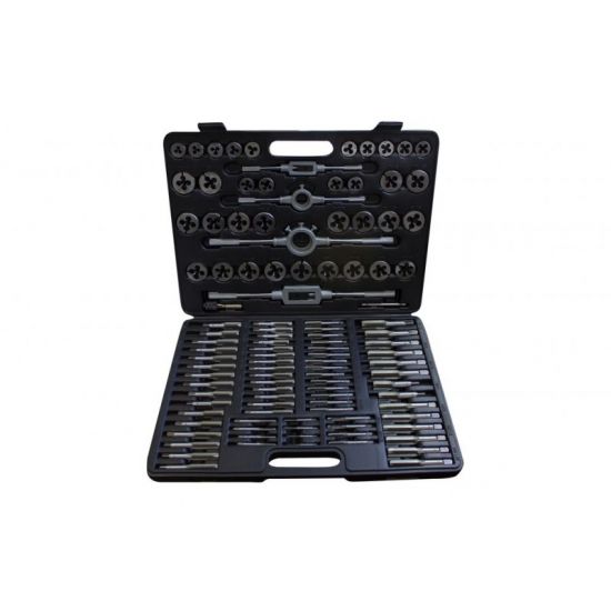 Набор метчик.и плашек110пр(2х0.4,3х0.5,4х0.7,5х0.8,6х0.75-1,8х0.75-1,25,9х0.75-1.25,10х0.75-1.5,11х0.75/1/1.25/1.5, 12х0.75-1.75,14х1-2,16х1-2,18х1.5) Rock FORCE RF-B110-1 NEW 50165