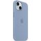 iPhone 15 Silicone Case with MagSafe - Winter Blue,Model A3123