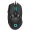 LORGAR Stricter 579, gaming mouse, 9 programmable buttons, Pixart PMW3336 sensor, DPI up to 12 000, 50 million clicks buttons lifespan, 2 switches, built-in display, 1.8m USB soft silicone cable, Matt UV coating with glossy parts and RGB lights with 4 LED