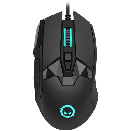 LORGAR Stricter 579, gaming mouse, 9 programmable buttons, Pixart PMW3336 sensor, DPI up to 12 000, 50 million clicks buttons lifespan, 2 switches, built-in display, 1.8m USB soft silicone cable, Matt UV coating with glossy parts and RGB lights with 4 LED LORGAR Stricter 579, gaming mouse, 9 programmable buttons, Pixart PMW3336 sensor, DPI up to 12 000, 50 million clicks buttons lifespan, 2 switches, built-in display, 1.8m USB soft silicone cable, Matt UV coating with glossy parts and RGB lights with 4 LED