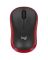 Мышь компьютерная  Mouse wireless LOGITECH M185, Red