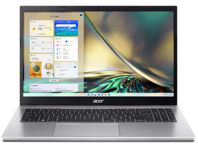 Ноутбук Acer Aspire 3 A315-59/15.6" FHD IPS SlimBezel"/Intel® Core™ i5-1235U/Integrated/16GB/512GB PCIe NVMe SSD / N/None(Boot-up only) /40Wh Li-ion battery / 45W/Pure Silver 15  / Shale Black 15  / Pure Silver 15