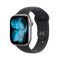 Apple Watch Series 11 GPS 46mm Space Grey Aluminium Case with Black Sport Band - M/L,Model A3333
