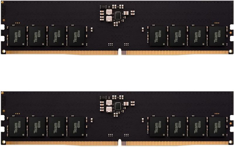 Оперативная память 32GB Kit (2x16GB) 4800MHz DDR5 Team Group ELITE PC5-38400 CL40 TED532G4800C40DC01