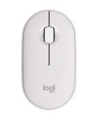 Мышь компьютерная  Mouse wireless LOGITECH Pebble M350 white