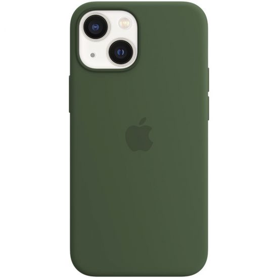 iPhone 13 mini Silicone Case with MagSafe - Clover, Model A2705