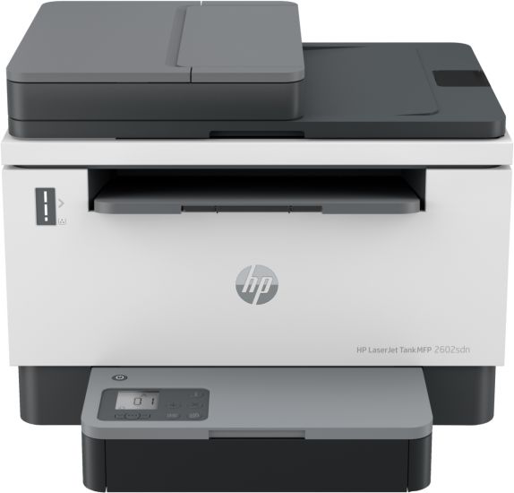 МФУ HP 2R7F6A LaserJet Tank MFP 2602sdn Printer (A4) , Printer/Scanner/Copier, 600 dpi, 22 ppm, duplex, 64 MB, 500 MHz, 250 pages tray, USB+Ethernet, Duty 25K pages МФУ HP 2R7F6A LaserJet Tank MFP 2602sdn Printer (A4) , Printer/Scanner/Copier, 600 dpi, 22 ppm, duplex, 64 MB, 500 MHz, 250 pages tray, USB+Ethernet, Duty 25K pages