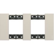 Рамка декоративная Bticino KA4802M2KM Living Now 2 поста песочный