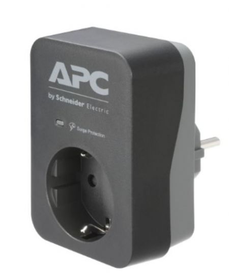 Сетевой фильтр APC Essential SurgeArrest 1 Outlet Black (PME1WB-GR)