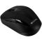CANYON мышь, цвет - черный/черный, беспроводная 2.4 Гц, регулируемый DPI 800/1000/1600, 6 кнопок, прорезиненное покрытие.