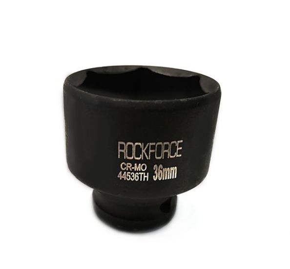 Головка ударная тонкостенная 36мм 1/2" 6гр. ROCKFORCE RF-44536TH 27129