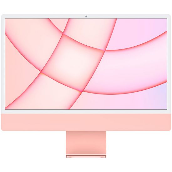 24-inch iMac with Retina 4.5K display: Apple M1?chip with 8-core CPU and 8-core GPU, 256GB - Pink, Model A2438