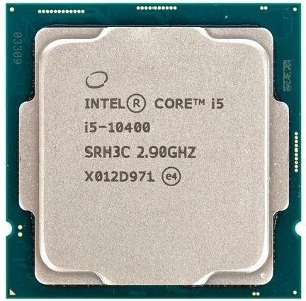 Процессор CPU S-1200 Intel Core i5 10400 BOX <2.9 GHz (4.3 GHz Turbo), 6-Core, 12MB, Comet Lake>