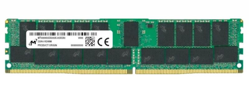 Оперативная память 32GB DDR4 2933 MT/s Micron (PC4-23466)  ECC RDIMM 288pin MTA36ASF4G72PZ