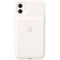 iPhone?11 Smart Battery Case with Wireless Charging - White, Model A2183