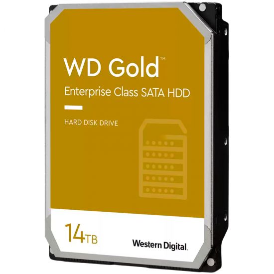 Жесткий диск повышенной надежности HDD 14Tb WD Gold SATA3 3,5" 7200rpm 512Mb WD142KRYZ