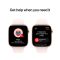Apple Watch Series 10 GPS 46mm Rose Gold Aluminium Case with Light Blush Sport Band - S/M,Model A2999