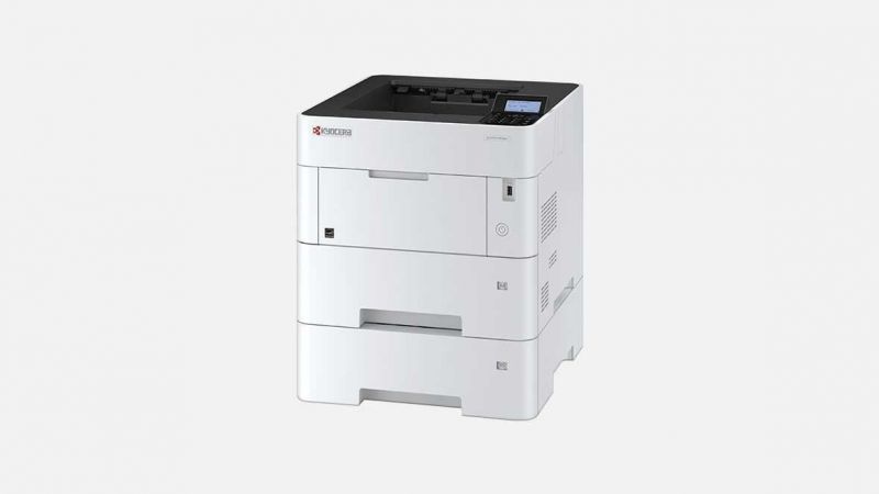 Лазерный принтер Kyocera P3155dn (А4, 1200dpi, 512Mb, 55 ppm, 600 л., дуплекс, USB 2.0., Gigabit Ethernet), отгрузка только с доп. тонером TK-3160