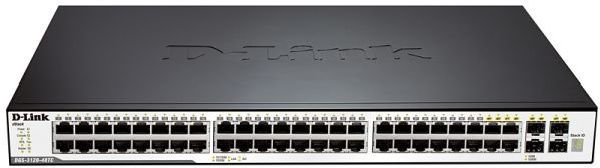 Управляемый коммутатор 3 уровня с 44 портами 10/100/1000Base-T, 4 комбо-портами 100/1000Base-T/SFP, 2 портами 10GBase-CX4 и программным обеспечением Routed Image (RI)