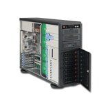 Корпус SUPERMICRO SuperКорпус, 4U Server Case,  Extended ATX, 7 слотов, 2xUSB2.0, PSU  1 x 865В, Чёрный