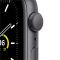 Apple Watch SE GPS, 44mm Space Gray Aluminium Case with Black Sport Band - Regular, Model A2352