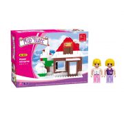 Игровой конструктор Keyixing 24401 МИР ЧУДЕС (134 детали в наборе)