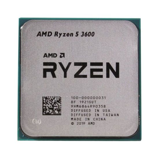 Процессор AMD Ryzen 5 3600 3,6Гц (4,2ГГц Turbo), AM4, 7nm, 6/12, L2 3Mb, L3 32Mb, 65W, OEM