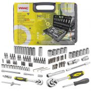 Набор инструментов 94пр, 1/4'', 1/2''(6гр.)(4-22мм) WMC TOOLS WMC-4941-5EURO 51379