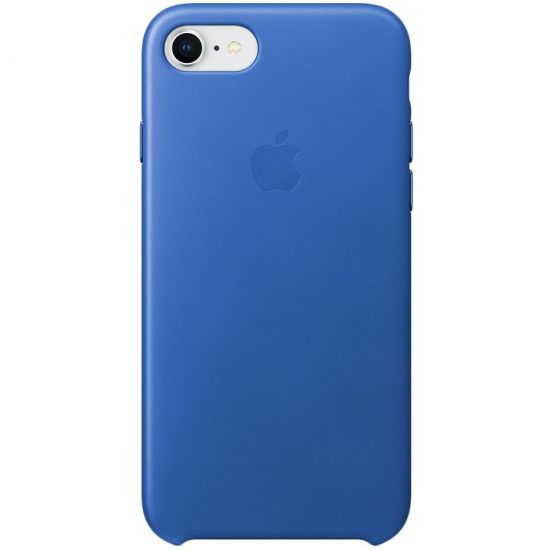 iPhone SE Gen.2/8/7 Leather Case - Electric Blue