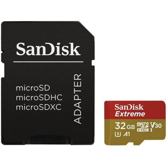Карта памяти SanDisk Extreme SDSQXAF-032G-GN6AA 32GB