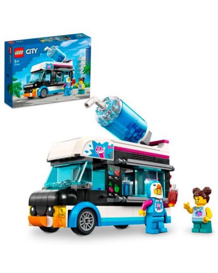 Lego 60384 Город Грузовик Пингвина со слашем