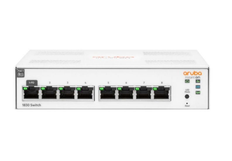 Коммутатор HP Enterprise Aruba Instant On 1830 8G Switch (JL810A#ABB)