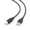 Кабель USB 2 Pro Cablexpert CCP-USB2-AMBM-15, AM/BM, 4.5м, экран, черный, пакет