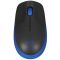 Мышь компьютерная  Mouse wireless LOGITECH M190 blue-black