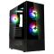 Корпус ПК без БП Kolink Observatory MX Glass ARGB Midi Tower Case - Black