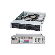 Chassis 825TQ-563LPB 8x 3.5" Hot-swap SAS / SATA Drive    Bays 1x Slim DVD-ROM Drive (Optional) . 2x Fixed 3.5" Drive Bays
