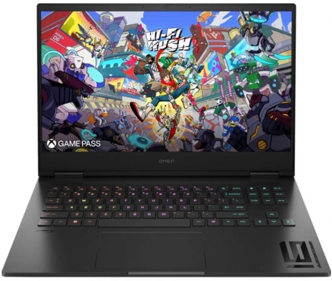 Ноутбук HP A1UX8EA OMEN Gaming Laptop 16-wf1019ci 16.1" FHD (1920x1080)  IPS 165Hz/Intel Core i5-14500HX up to 4,9GHz 14Cores/16GB/1TB SSD/NVIDIA GeForce RTX4060 8GB/Wi-Fi 6Е/BT5.3/HP TrueVision FHD 1080p/4Zone RGB BKLT/DOS/1Y/Grey