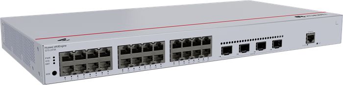 Коммутатор Huawei S310-24T4X (L2+, 24*10/100/1000BASE-T ports, 4*10GE SFP+ ports, AC power)