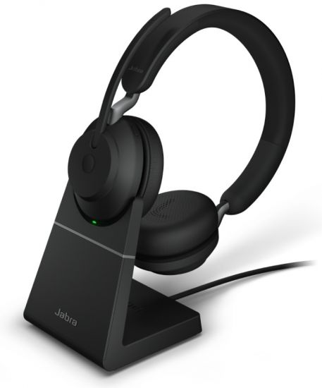 Гарнитура Jabra Evolve2 65 Link380a MS Stereo Stand Black