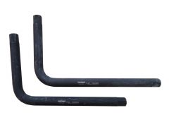 Вороток Г-образный усиленный двухсторонний 1"800мм.(покрытие CR-MO)"Profi FORCEKRAFT FK-8158C800MPB 25925