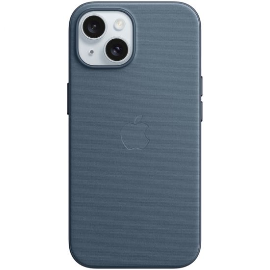 iPhone 15 FineWoven Case with MagSafe - Pacific Blue,Model A3132
