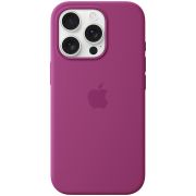 iPhone 16 Pro Silicone Case with MagSafe - Fuchsia,Model A3315