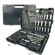 Набор инструментов 216пр. 1/4''3/8''1/2''(6гр.)(4-32мм) + 12гр головки AK015 AK-216-12